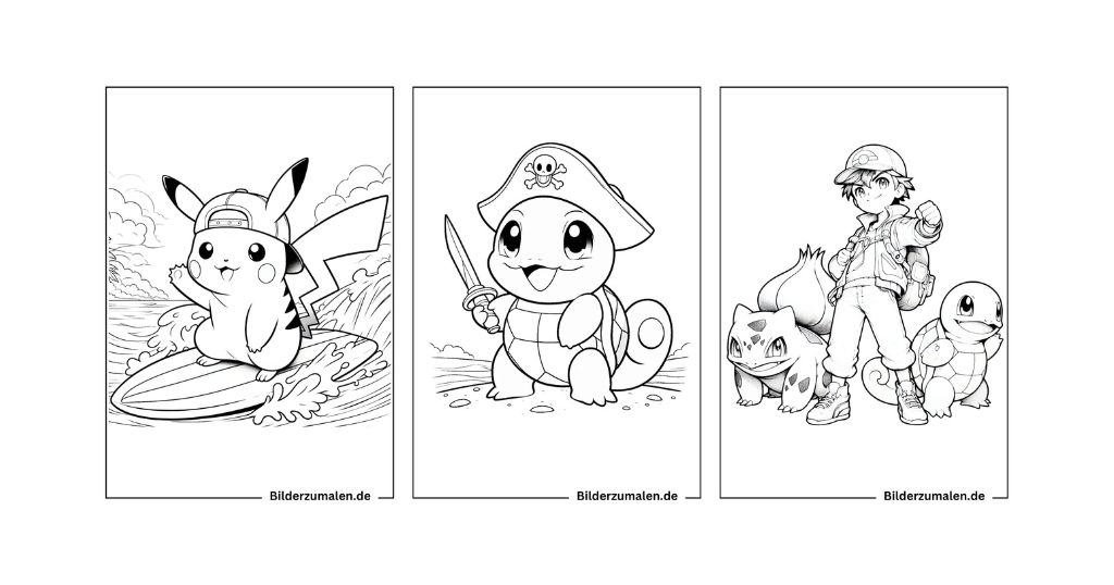 Pokemon Ausmalbilder